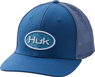 HUK Men's Performance Stretch Anti-Glare Fitted Mesh Hat 