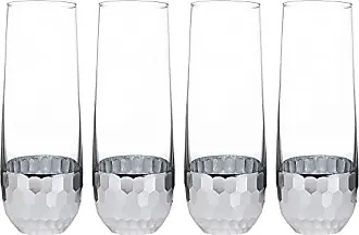 Godinger Whiskey Glasses Set, Whiskey Glasses and Silicone Ice Mold, Whiskey Glacier, Old Fashioned Whiskey Glass Tumbler and Ice Form Wedge, Gifts