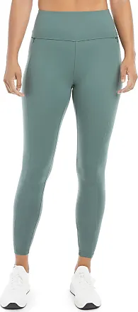 dark green leggings with side pockets from danskin - Depop