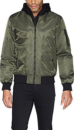 guess hooded bomber jacket