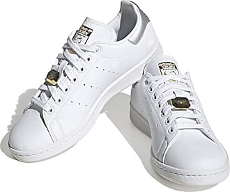 Adidas Originals W Stan Smith Black GOLD Khaki Off White Shoes BB5164  Womens 7