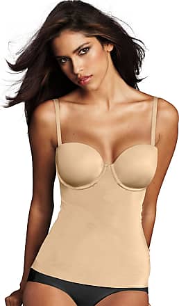 Maidenform Womens Endlessly Smooth-Foam Cup Cami Shapewear Top, Beige (Latte Lift), 34C