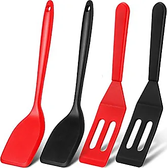 Mini Brownie Serving Spatula Flexible Nonstick Silicone Serve Turner  Heat-resistant Cookie Spatula Slotted Spatula For Flip Egg In Small Frying  Pan Co