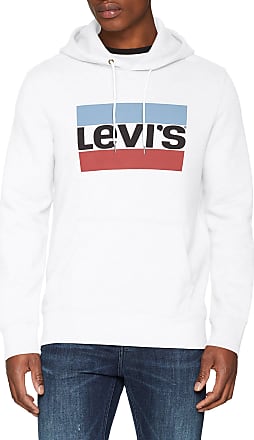 levis white hoodie mens