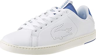 lacoste white trainers womens
