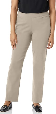 Briggs New York Women's Super Stretch Millennium Slimming Pull-on Ankle Pant 