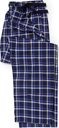Savile Row Men's Pyjama Bottoms 100% Cotton Soft Trousers Lounge Pants 
