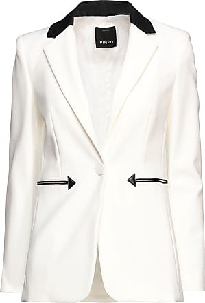 Vestes de costume Pinko en coloris Blanc Femme Vêtements Tailleurs 