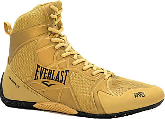 yellow boxing shoes