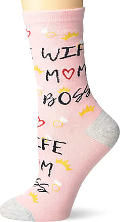 River Island Pink Sheer Ri Branded Tube Socks Womens Clothing Hosiery Socks 