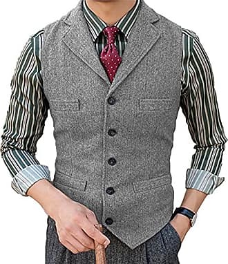 gilet homme vintage tweed