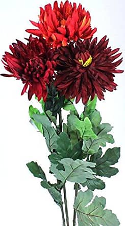 3  x Chrysantheme schwarz Länge  ca Chrysanthemen 60 cm   Kunstblumen