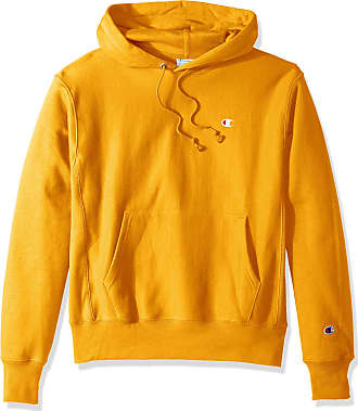 yellow mens champion hoodie