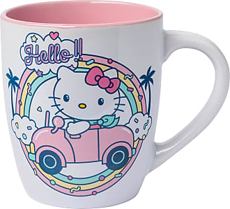 Silver Buffalo Sanrio Hello Kitty Face Carnival Cup With Lid and Topper  Straw | Holds 24 Ounces