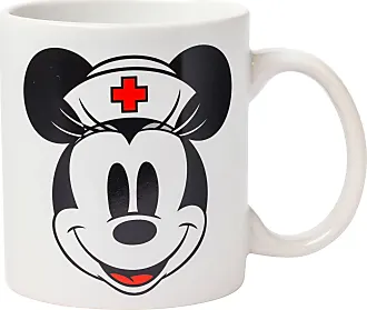 Silver Buffalo Disney Mickey Mouse Sculpted Handle Ceramic Mug | Holds 20  Ounces