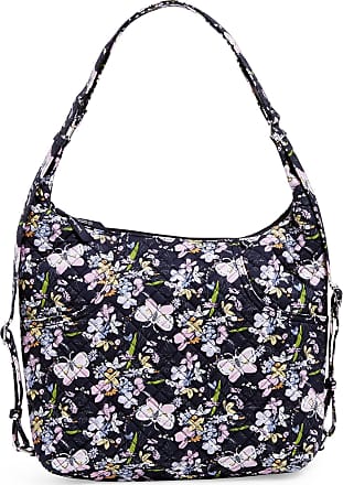 Vera Bradley Women's Cotton Small Convertible Crossbody Purse With RFID  Protection, Butterfly By - Recycled Cotton, One Size: Handbags