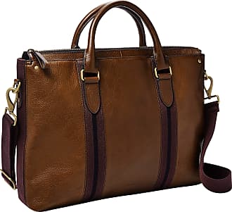 Mens Business Casual Shoulder Bag Color : Brown Black Kehuitong Briefcase Brown Size: 41730cm 