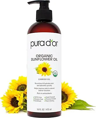  PURA D'OR Scalp Therapy Energizing Scalp Serum Revitalizer  (4oz) with Argan Oil, Biotin, Caffeine, Stem Cell, Catalase & DHT Blockers,  All Hair Types, Men & Women (Packaging may vary) : Beauty