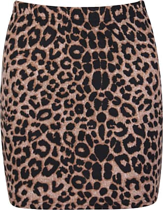 Comic Print Summer Short Mini Skirt Plus Size 8-22 Ladies Womens Leopard,Tartan 