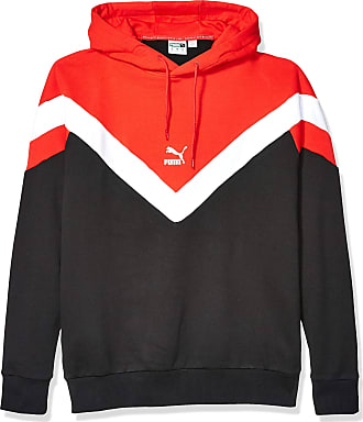 red and black puma hoodie