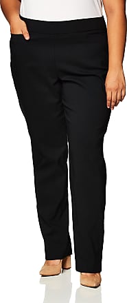 Black 20W Briggs New York Womens Plus-Size All Around Comfort Pant 