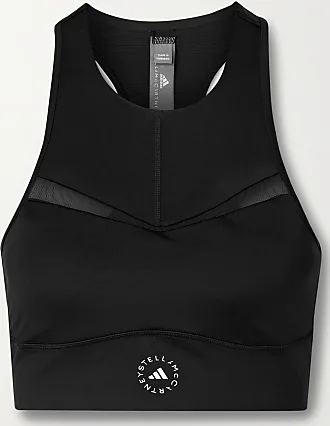 ADIDAS BY STELLA MCCARTNEY Cutout logo-print modal-blend jersey sports bra