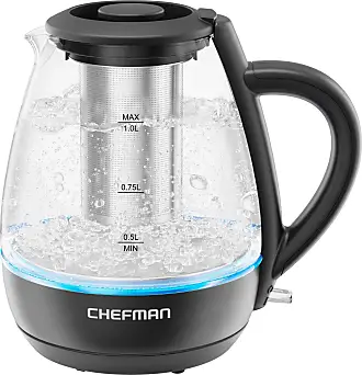 Chefman Electric Hot Water Pot Urn w/Auto & Manual Dispense Buttons, Safety  Lock, Instant Heating for Coffee & Tea, Auto-Shutoff & Boil Dry