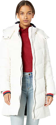 tommy hilfiger white puffer coat