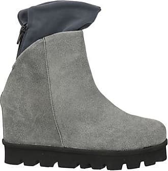 Gray suede sale wedge boots