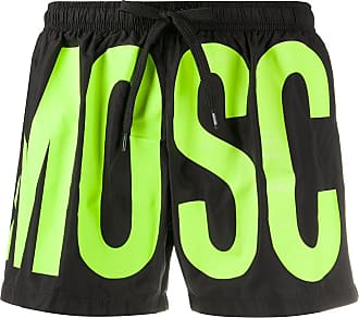 black moschino swim shorts