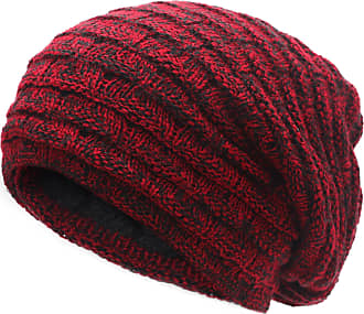 ACVIP Womens Cable Knit Pom Skull Cap Neck Warmer Combo Set
