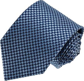 Luxus Krawatte aus 100/% Seide 84190 Lorenzo Cana Blau Taubenblau Punkte Silk Schlips