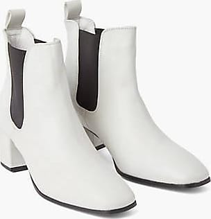 Chaussures Bottines Bottines d’hiver Extralight Bottine d\u2019hiver blanc cass\u00e9 style d\u00e9contract\u00e9 