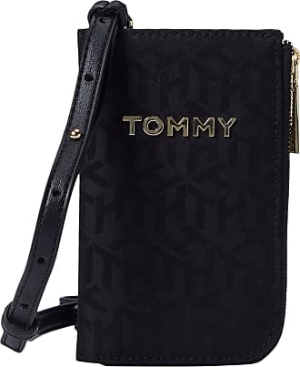 Bags Crossbody bags Tommy Hilfiger Crossbody bag black-natural white allover print casual look 