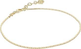 S.J JEWELRY Friendship Gift Handmade Dainty Anklet 14K Gold Plated/Silver Plated Star Lucky Beads Lace Chain Adjustable Foot Chain for Womens-Ank-1-Lace 