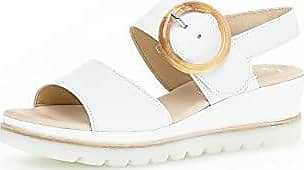 Chaussures Sandales à talons hauts Compensées Gabor Compens\u00e9 blanc style d\u00e9contract\u00e9 