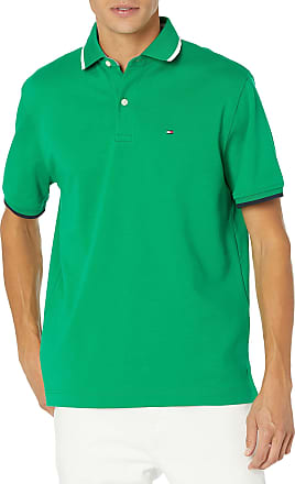 Tommy Hilfiger Poloshirt Herren Polo Stickerei T-Shirt Mode Einfarbig Sweatshirt