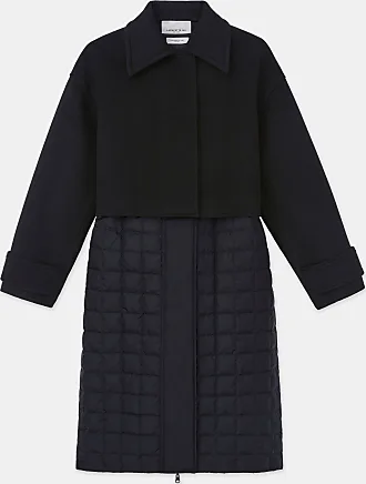  Kate Kasin Women Black Trench Coat Lapel Long Dress Coats  Peacoats Slim Overcoat Fall Outfits 2023 S : Clothing, Shoes & Jewelry