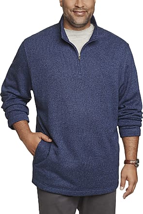 Van Heusen Mens Flex Long Sleeve 1/4 Zip Soft Sweater Fleece