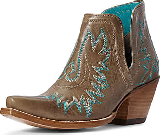 Damen Stiefeletten Cowboy Boots Trichterabsatz Schuhe 831223 Trendy Neu