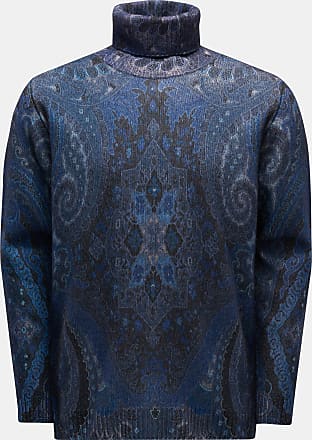 Herren Bekleidung Pullover und Strickware Sweatjacken Etro Pullover mit Reißverschluss in Blau für Herren 