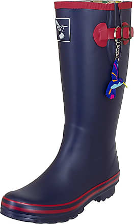 Evercreatures UK Brand Rain boot Purple Women's Rain Boots  Ankle Wellies 
