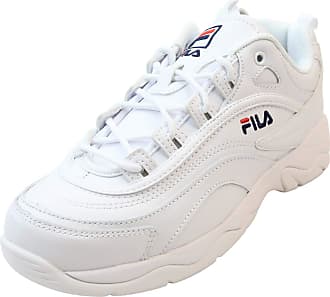 fila white gym shoes