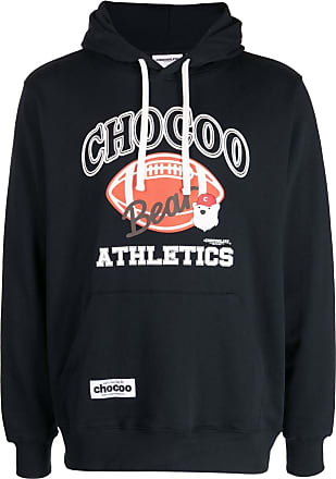 CHOCOOLATE text-print cotton-blend Hoodie - Farfetch