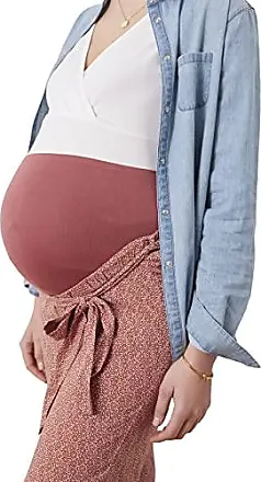 Pantalon large imprimé fluide de grossesse - terracotta, Vêtements de  grossesse