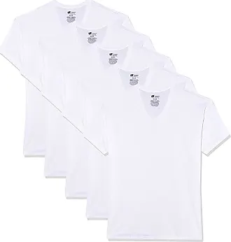 Hanes Mens Fresh IQ Cotton/Modal Crew Undershirt, 2XL, White