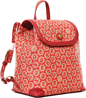 cath kidston jacquard rose velvet backpack