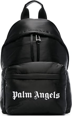 Shop Palm Angels Damier Printed Backpack