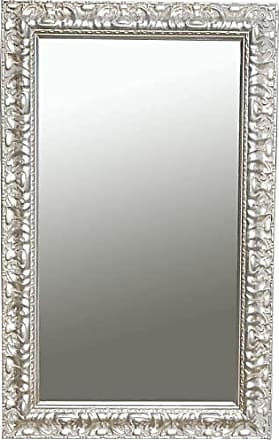 Spiegel Klassisch Deko Dekospiegel Modern Gold Weiß Silber Schwarz 147,5x47,5cm 