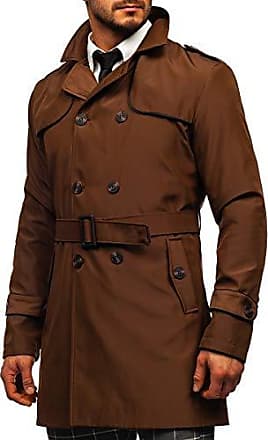 Amazon Homme Vêtements Manteaux & Vestes Manteaux Trench-coats Bailey Trench Coat Veste 728OLIVE X-Large Mens 